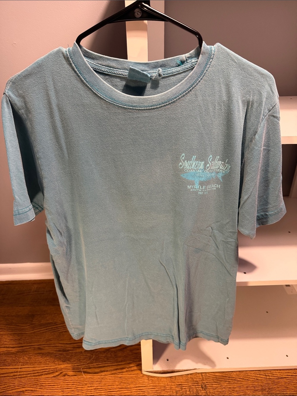 Southern Sublime Myrtle Beach Short Sleeve Tee - Light Teal
